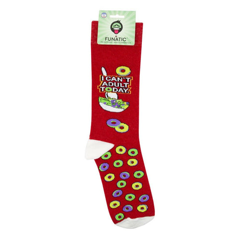 I Can't Adult Today Socks