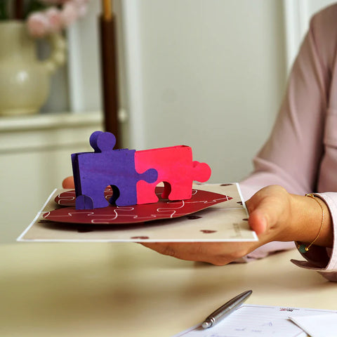 Complete Me 3D Pop Up Card