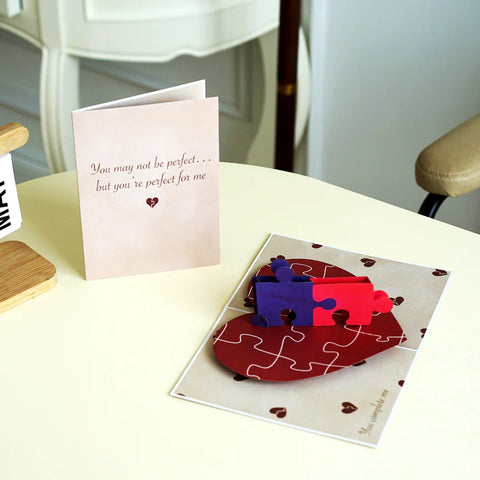 Complete Me 3D Pop Up Card