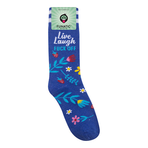 Live, Laugh, Fuck Off Socks