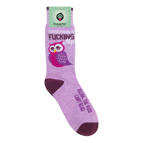 Mama Needs A Fucking Nap Socks