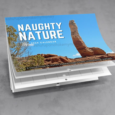 Naughty Nature 2024 Calendar