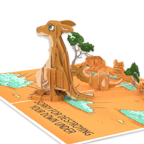 Thanks Mommaroo Funny 3D Mother's Day Card