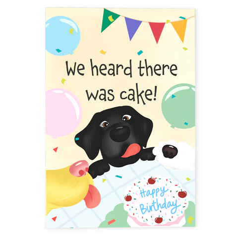 Birthday Barkers 3D Pop Up Card