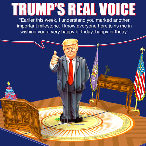 MAGA Trump 3D Pop Up Card
