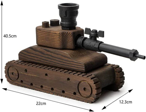Tank Liquor Mahogany Decanter