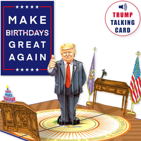 MAGA Trump 3D Pop Up Card