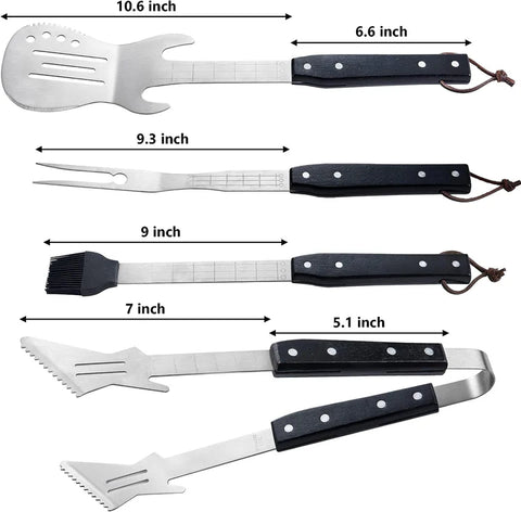 Guitar BBQ Grilling Set