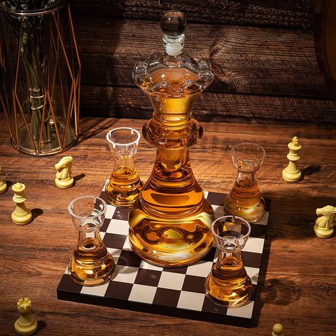 Chess Decanter Set