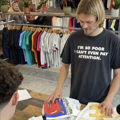 I'm So Poor I Can't Even Pay Attention Funny Meme Shirt