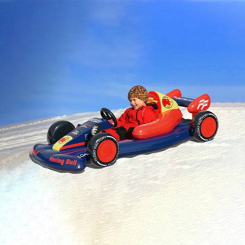 Blue Racing Pool Float | Winter Sled