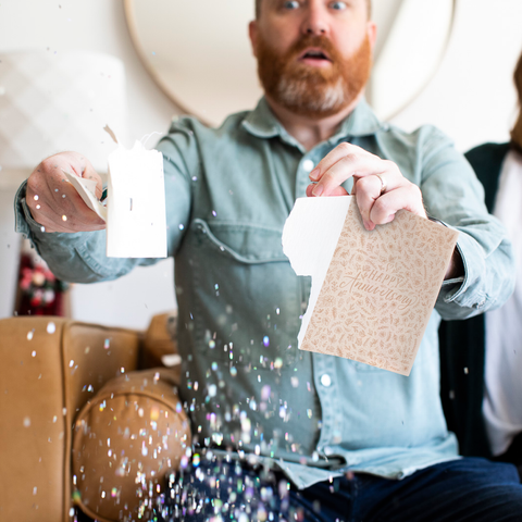 Endless Anniversary Card with Glitter