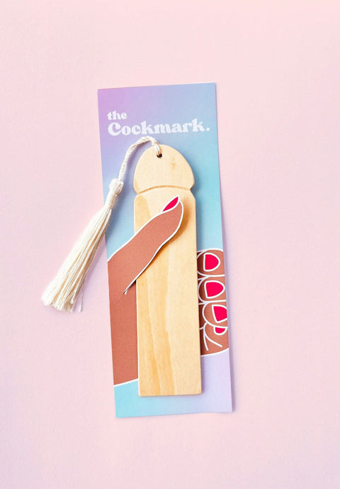 The CockMark Dick Shaped Bookmark