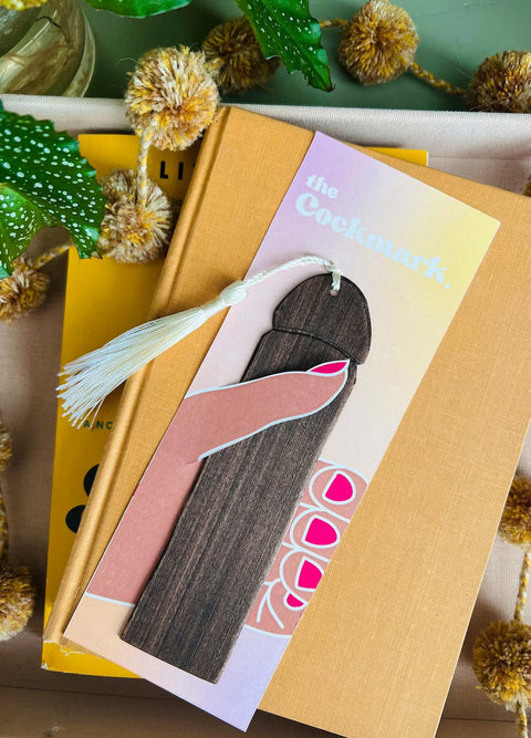 The CockMark Dick Shaped Bookmark