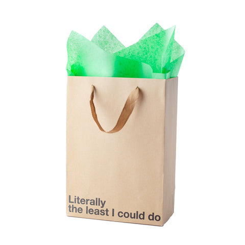 "The least I could do" Gift Bag