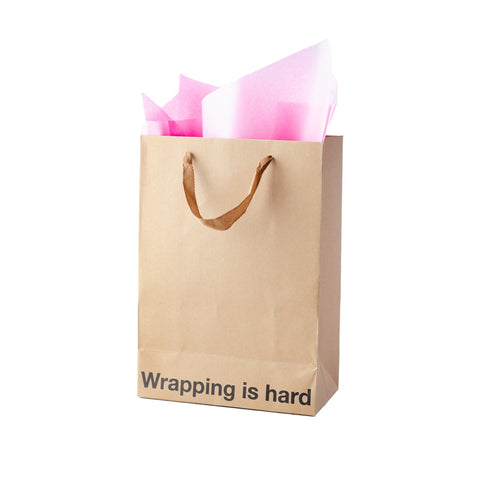 "Wrapping is hard" Gift Bag