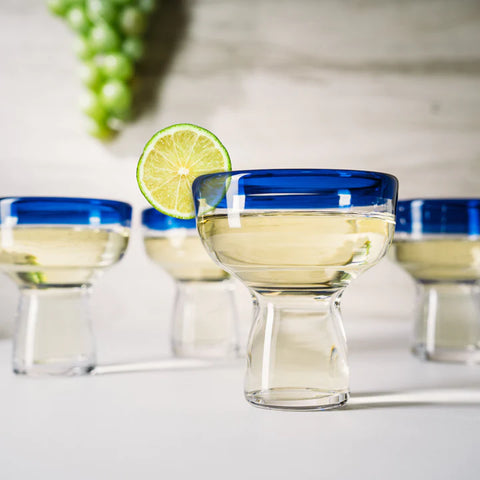 Hand Blown Margarita Glass