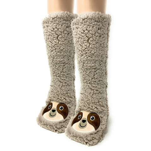 Sloth Time Slippers