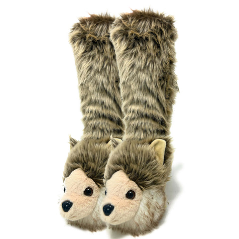 Wolf Pack Slipper Socks