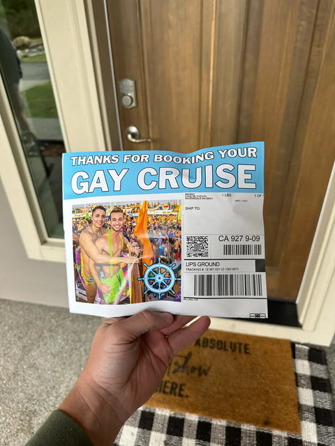 Gay Cruise Prank Package