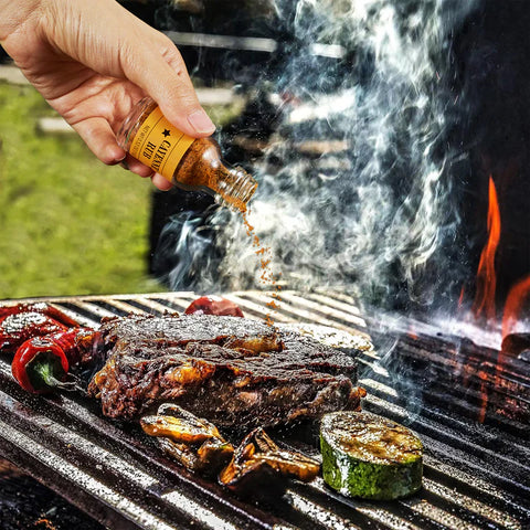 Smokehouse BBQ Gourmet Grilling Spice Set | 10-Set | Glass Bottle Seasonings