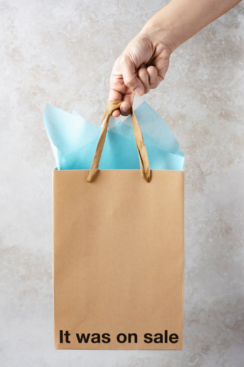 "It was on sale" Gift Bag