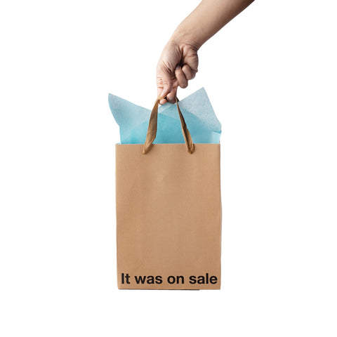 "It was on sale" Gift Bag