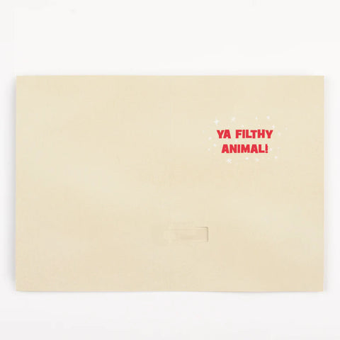 Endless Feliz Navidad With Glitter Christmas Prank Card