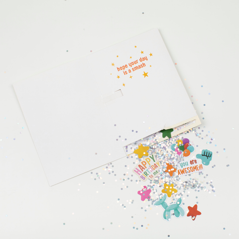 Endless Pinata Birthday With Stickers and Glitter