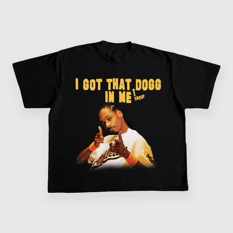 I Got That Snoop Dogg In Me 4/20 Custom Printed T-Shirt