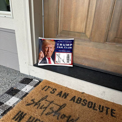 Trump Fan Club Prank Package With Fake Donation Invoice