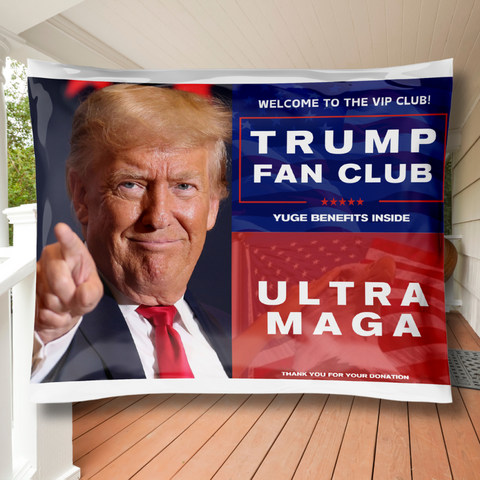 Trump Fan Club Prank Package With Fake Donation Invoice