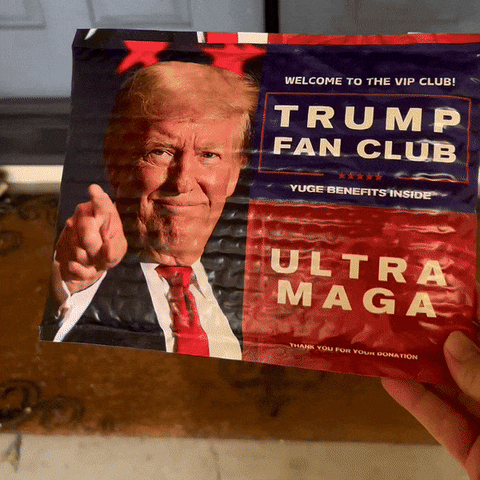 Trump Fan Club Prank Package With Fake Donation Invoice
