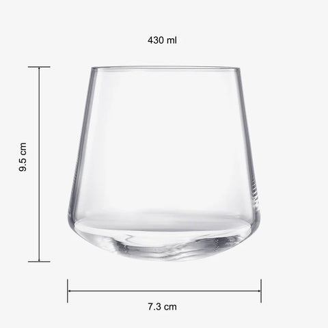 Spinning Aerating Wine Glasses | Set of 2