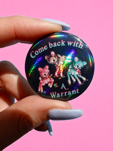 Anarchist Pin Pack – Limited Drop- Holographic Pastel Buttons Pin pack (Set of 6)