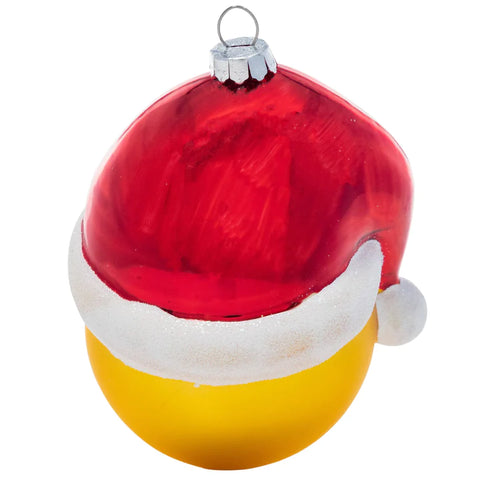 Cunning Linguist Emoji Christmas Ornament