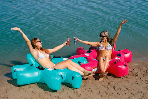 Fluzzle Tube Lounger- (24 Gauge Vinyl)