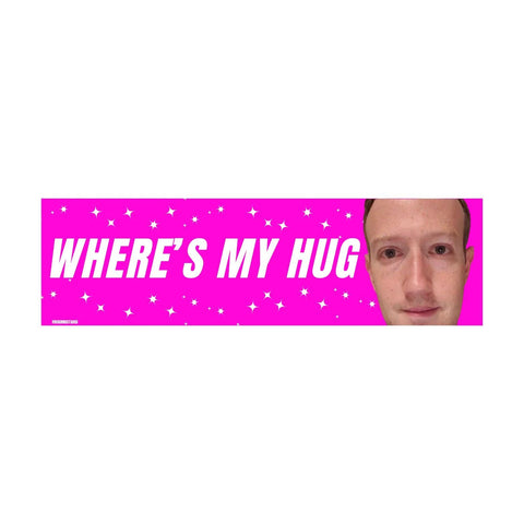 Where's My Hug Cursed Mark Zuckerberg