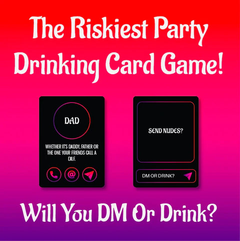 Drunk DMs Party Drinking Card Game
