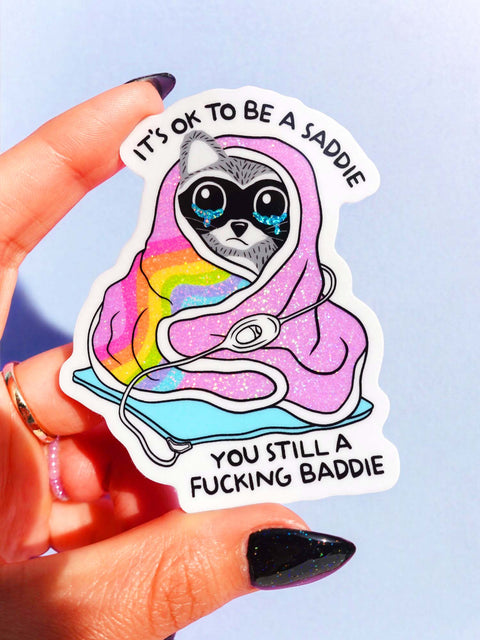 Funny Mental Health Sticker Pack – Holographic Waterproof Vinyl Decals – Discounted Bundle of Anxiety, Therapy & Trauma Humor
