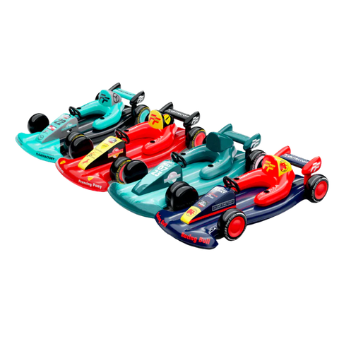 Blue Racing Pool Float | Winter Sled