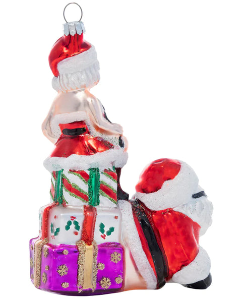 Santa's a Sub Christmas Ornament