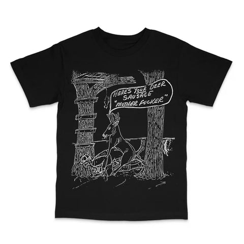 Deer Sausage Custom Printed T-Shirt