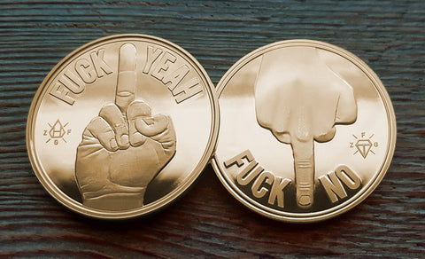 "Gold" Decision Maker Coin