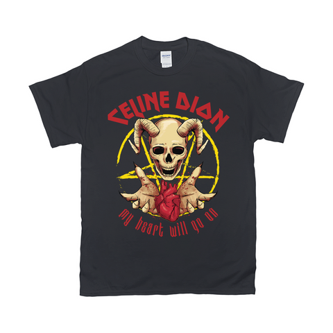 My Heart Will Go On Funny Rock Metal Shirt