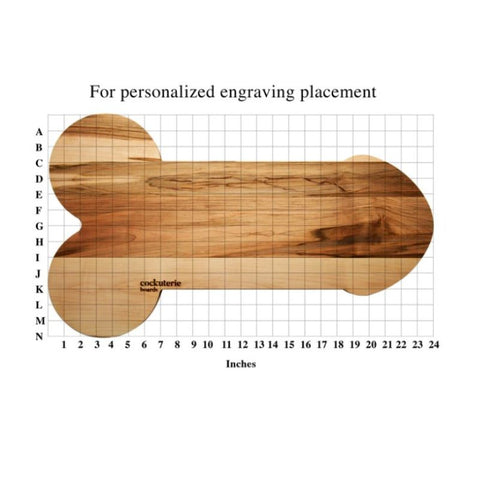 Cockuterie Penis Shaped Cutting Board