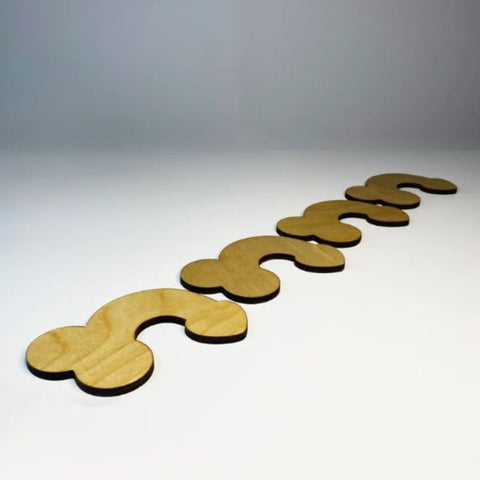 Cock Coasters (Set of Four)