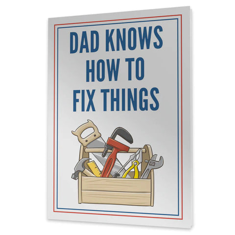 Handy Dad Funny 3D Father's Day Card