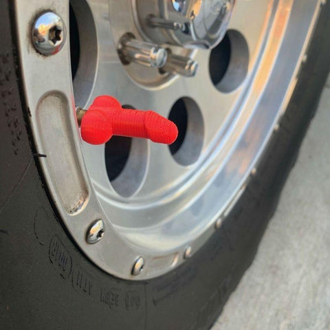 TireCockz Prank Valve Stem Caps Christmas Edition