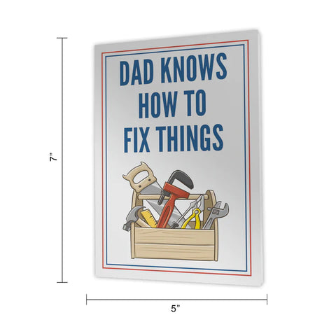 Handy Dad Funny 3D Father's Day Card
